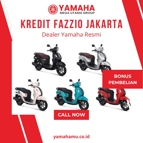 Cara Kredit Motor Yamaha Fazzio Jakarta, Dapatkan Promonya!