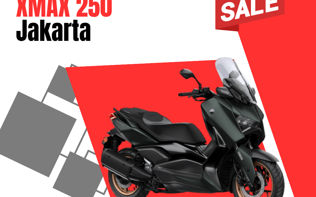 Cara Kredit Yamaha XMAX 250 Jakarta, Mulai dari 500 Ribuan!