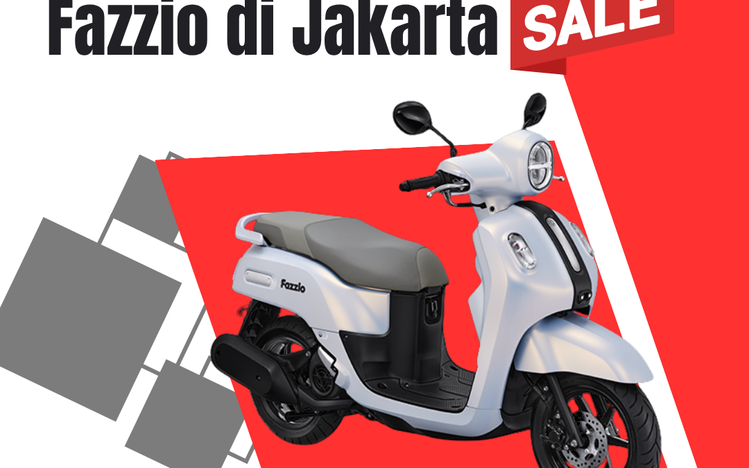 Dealer Yamaha Fazzio di Jakarta Terpercaya dengan Harga Terbaik